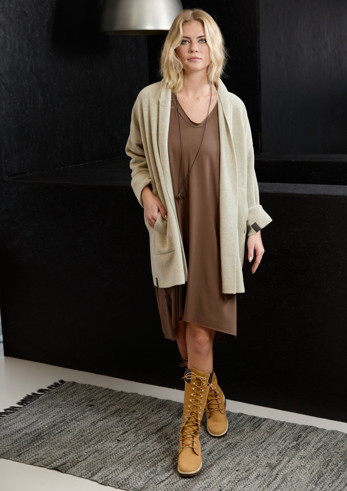 Henriette Steffensen Cardigan 7173 Sand