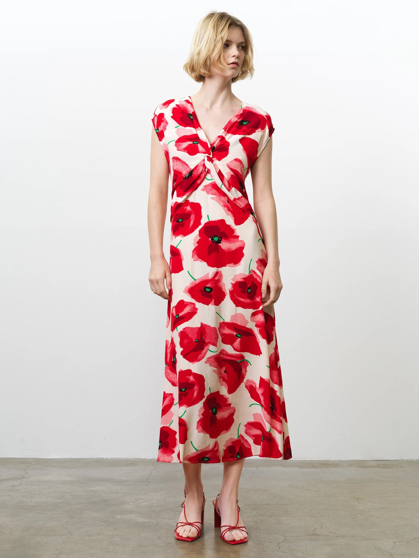 French Connection Poppy Twist Dress