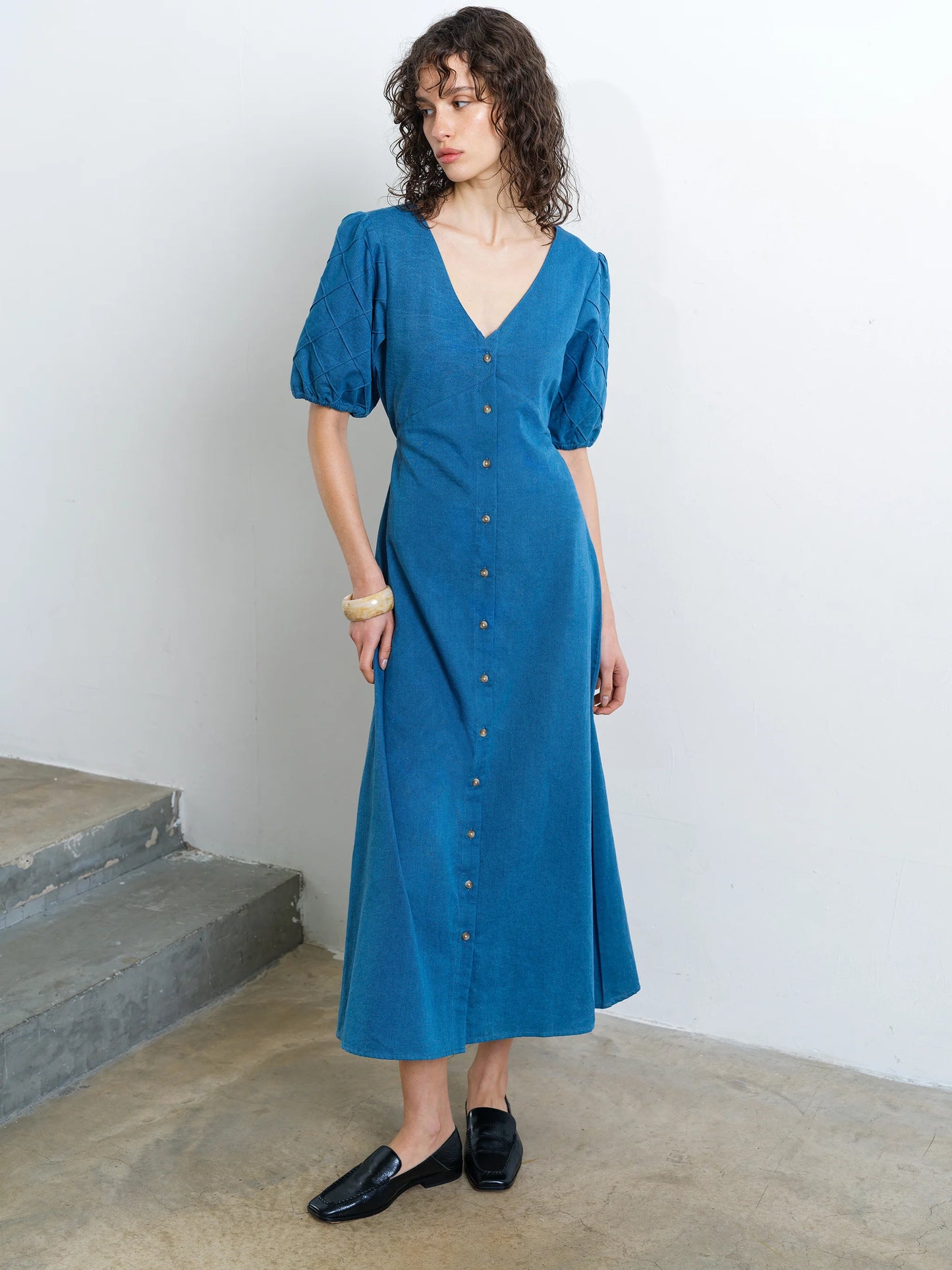French Connection Zaves Chambray Dress