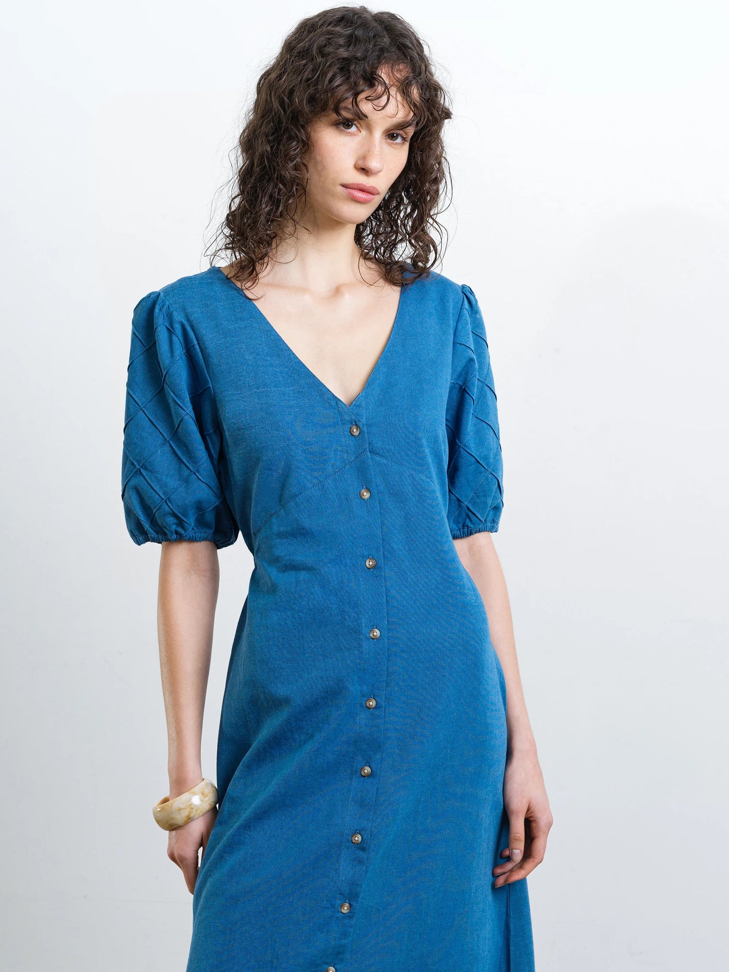 French Connection Zaves Chambray Dress