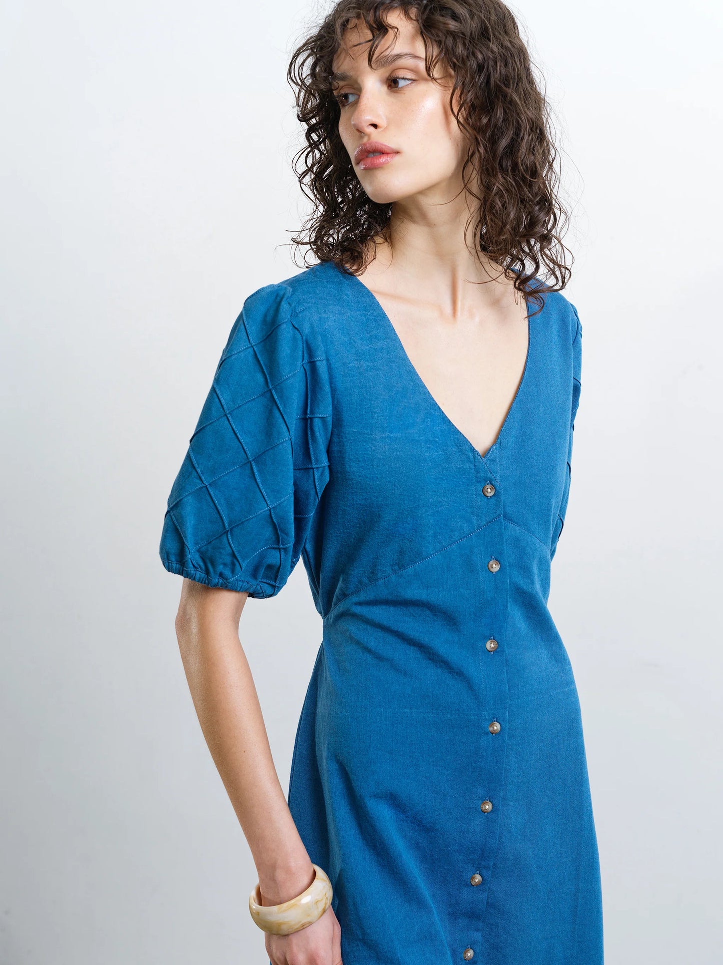 French Connection Zaves Chambray Dress