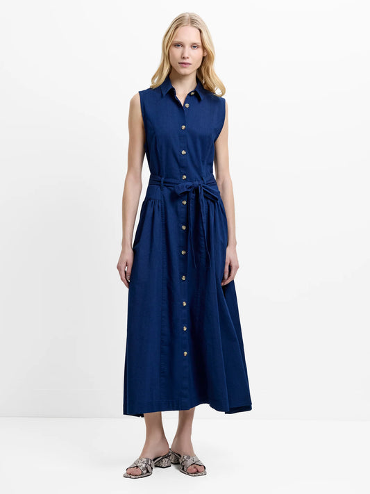 French Connection Zaves Chambray Denim Dress