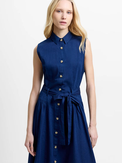 French Connection Zaves Chambray Denim Dress