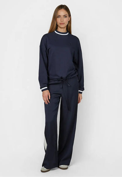 Marc Aurel Heart Sweatshirt Navy