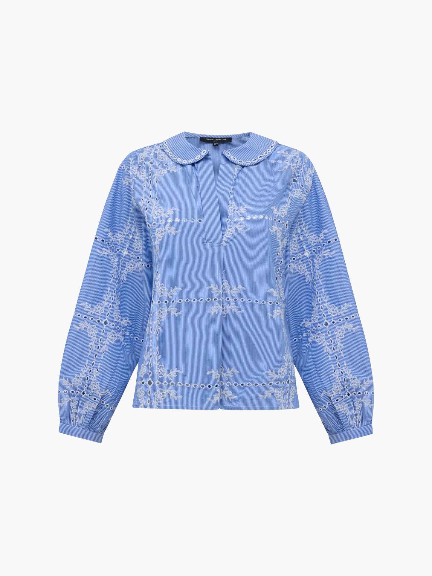 French Connection Grayson Embroidered Top
