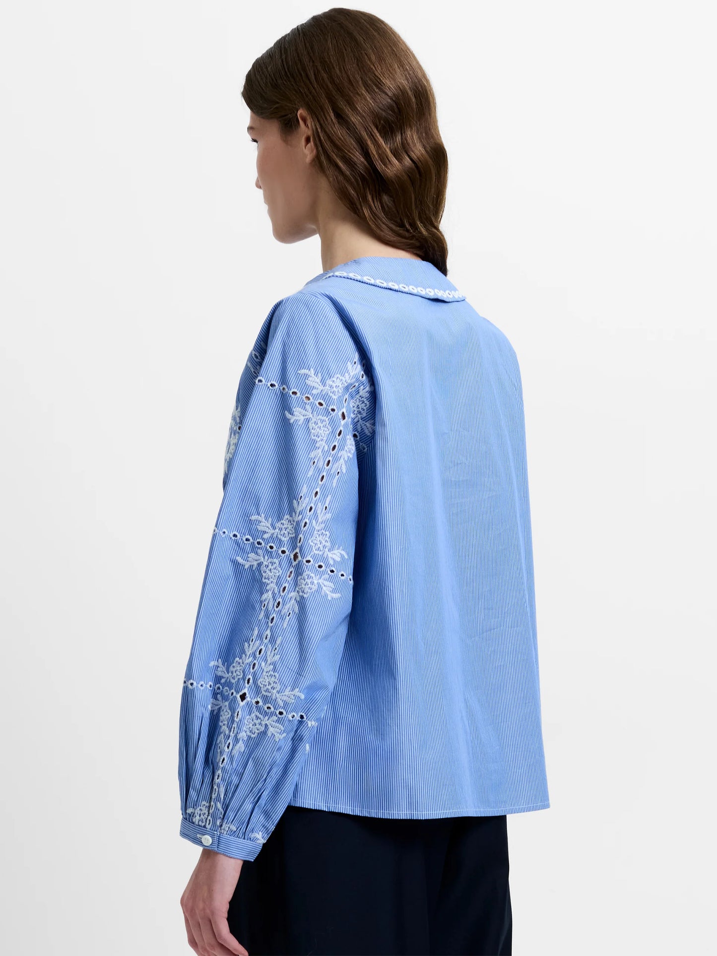 French Connection Grayson Embroidered Top