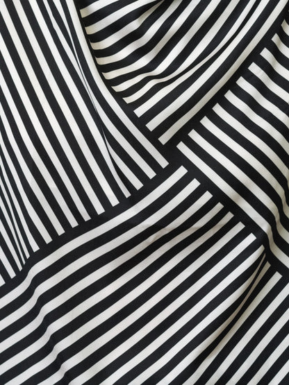 French Connection Striped Damasco Top