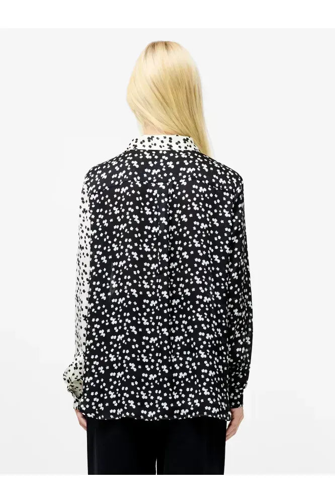 French Connection Blackout Harriet Mix Delancey Shirt