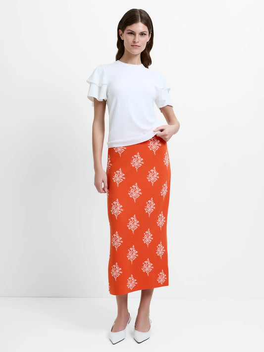 French Connection Imelda Skirt Orange