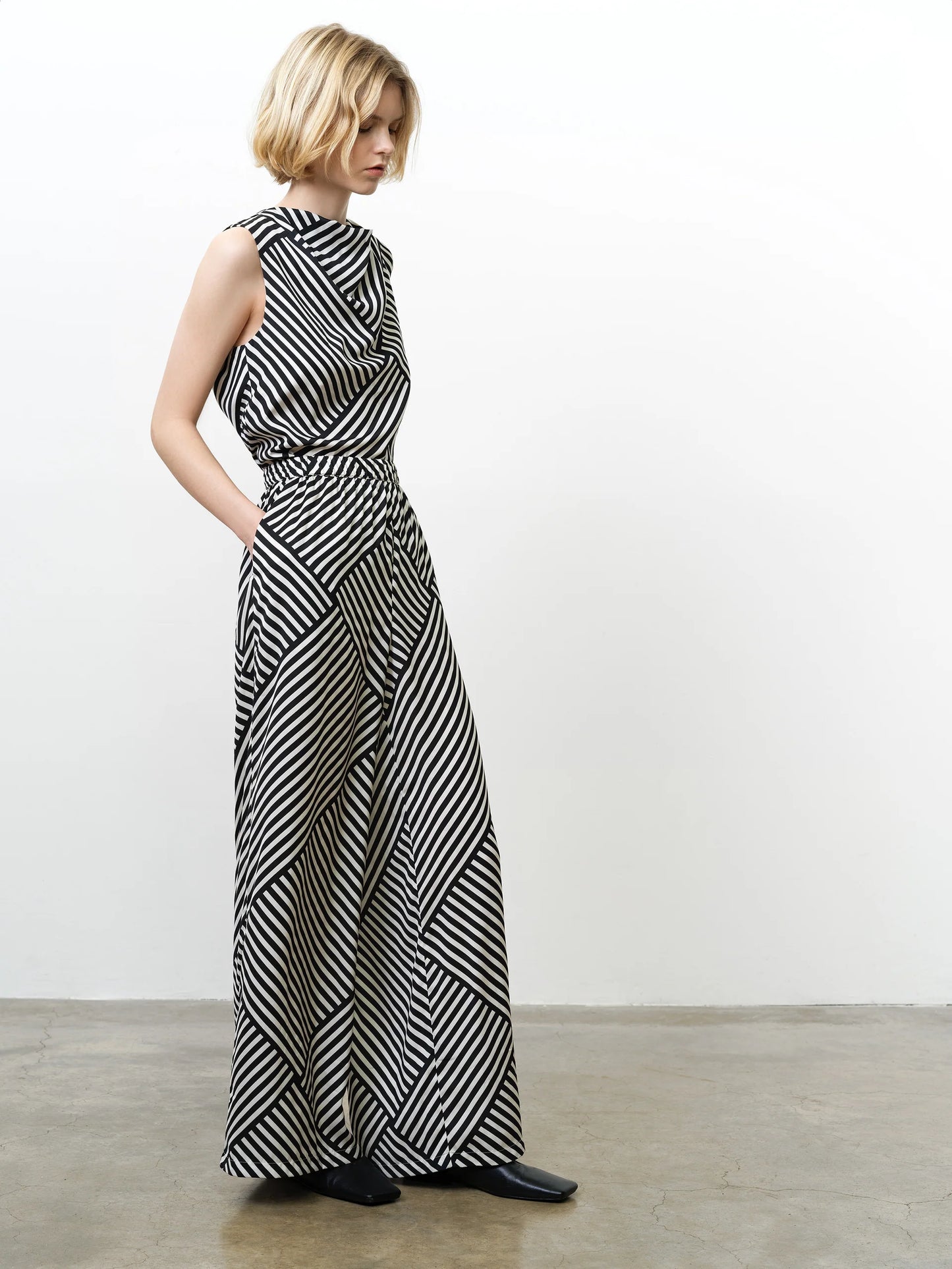 French Connection Striped Damasco Trousers