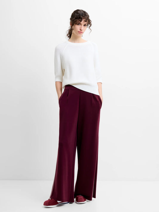 French Connection Wren Trousers Berry Red