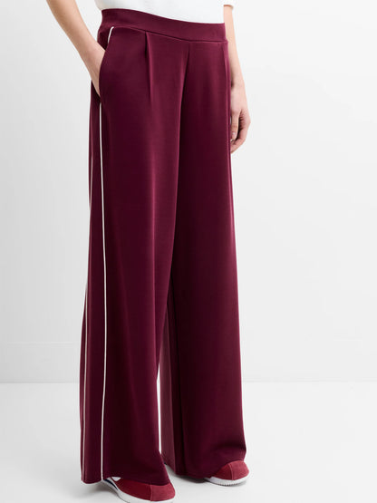 French Connection Wren Trousers Berry Red