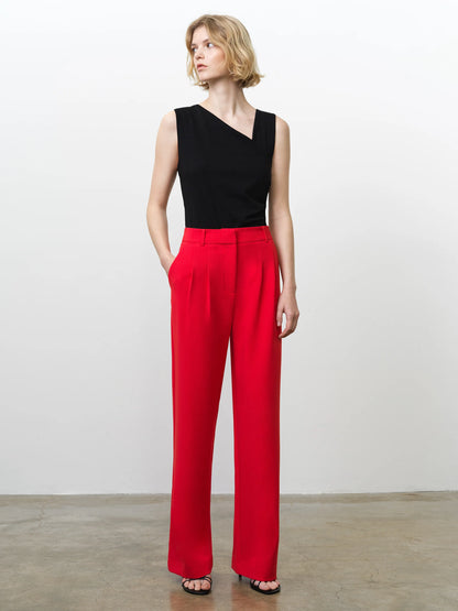 French Connection Carlie Trouser Red