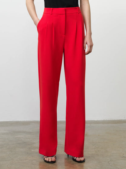 French Connection Carlie Trouser Red