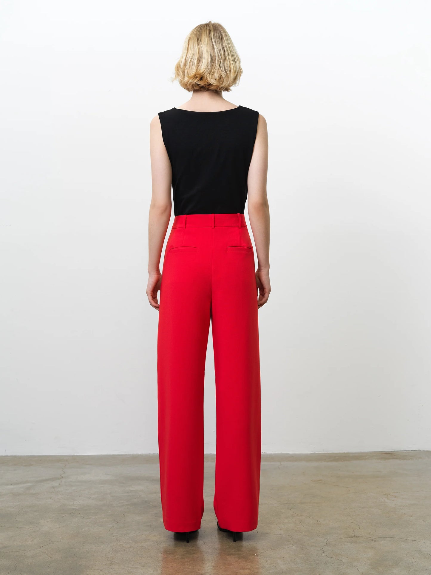 French Connection Carlie Trouser Red