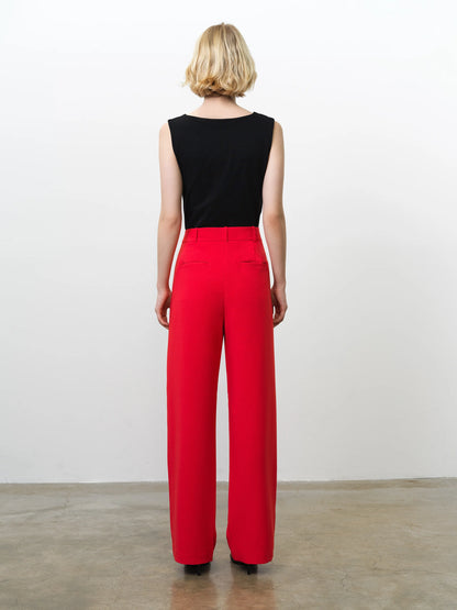 French Connection Carlie Trouser Red
