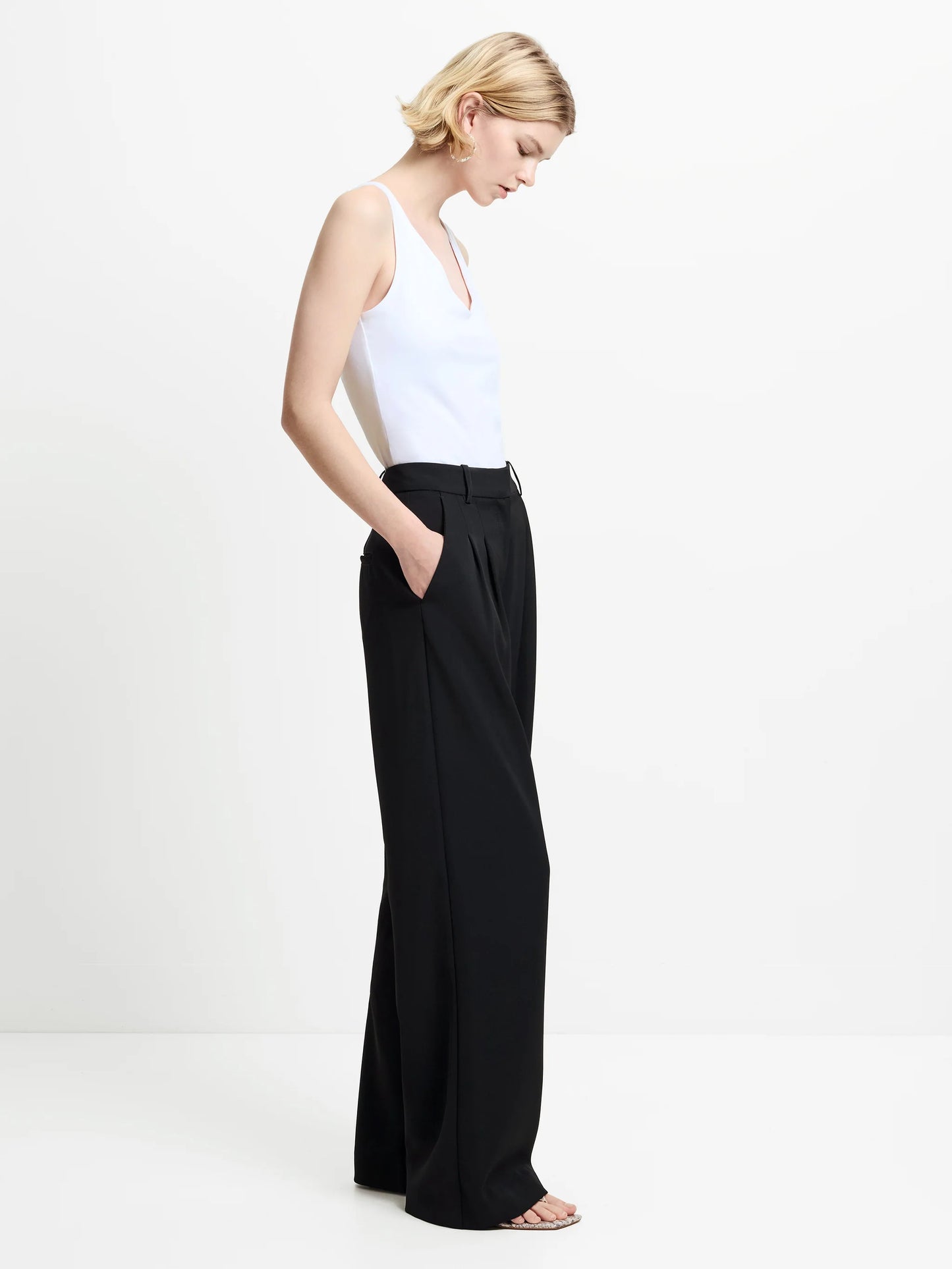 French Connection Suiting Trouser-Blackout