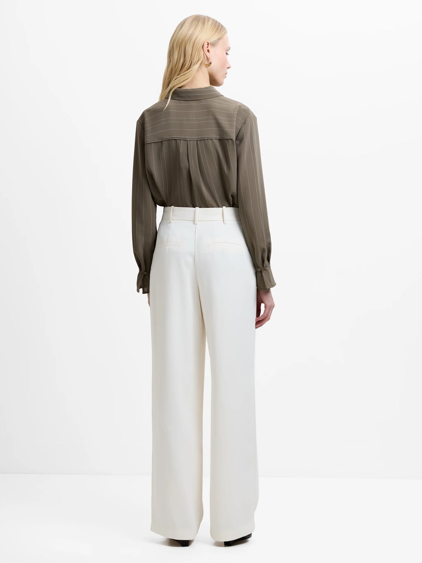 French Connection Harrie Trousers Cream