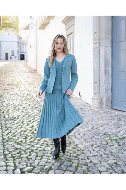 Marble Blazer 7597 Sea Foam