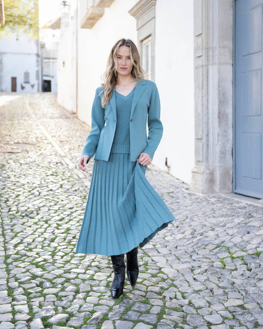 Marble Blazer 7597 Sea Foam