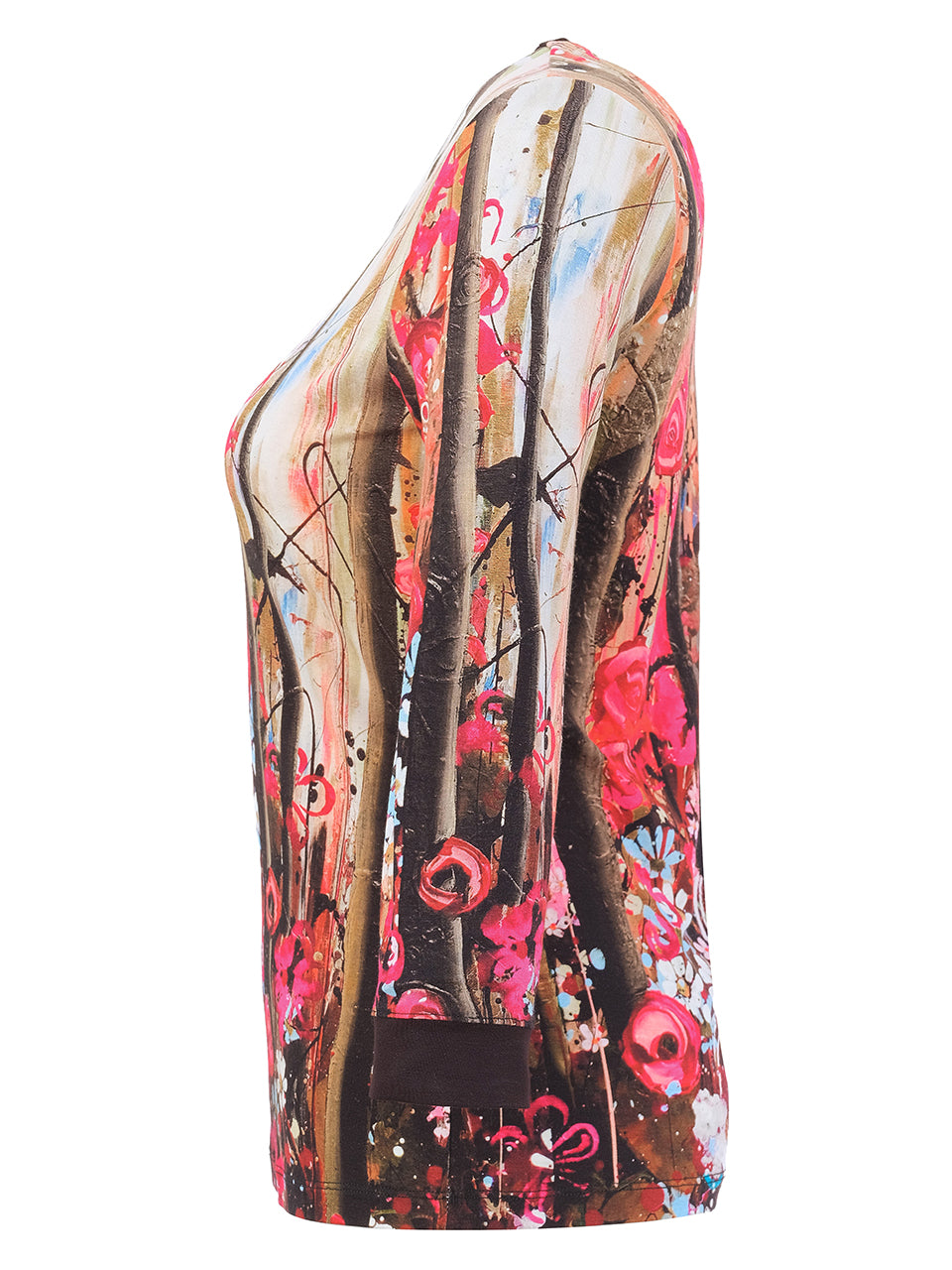 Dolcezza Round Neck Top 76670 Woodland Red