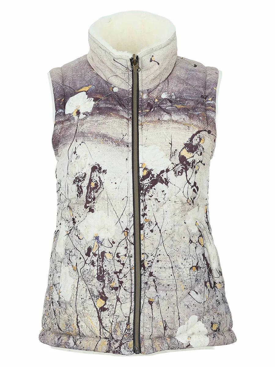 Dolcezza Gilet 76850 Abstract Neutral