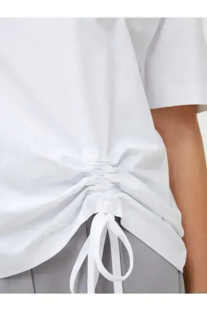 French Connection White Rallie Cotton T-Shirt