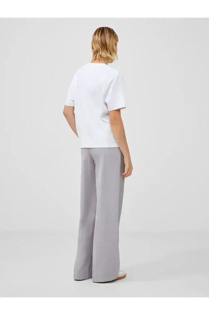 French Connection White Rallie Cotton T-Shirt