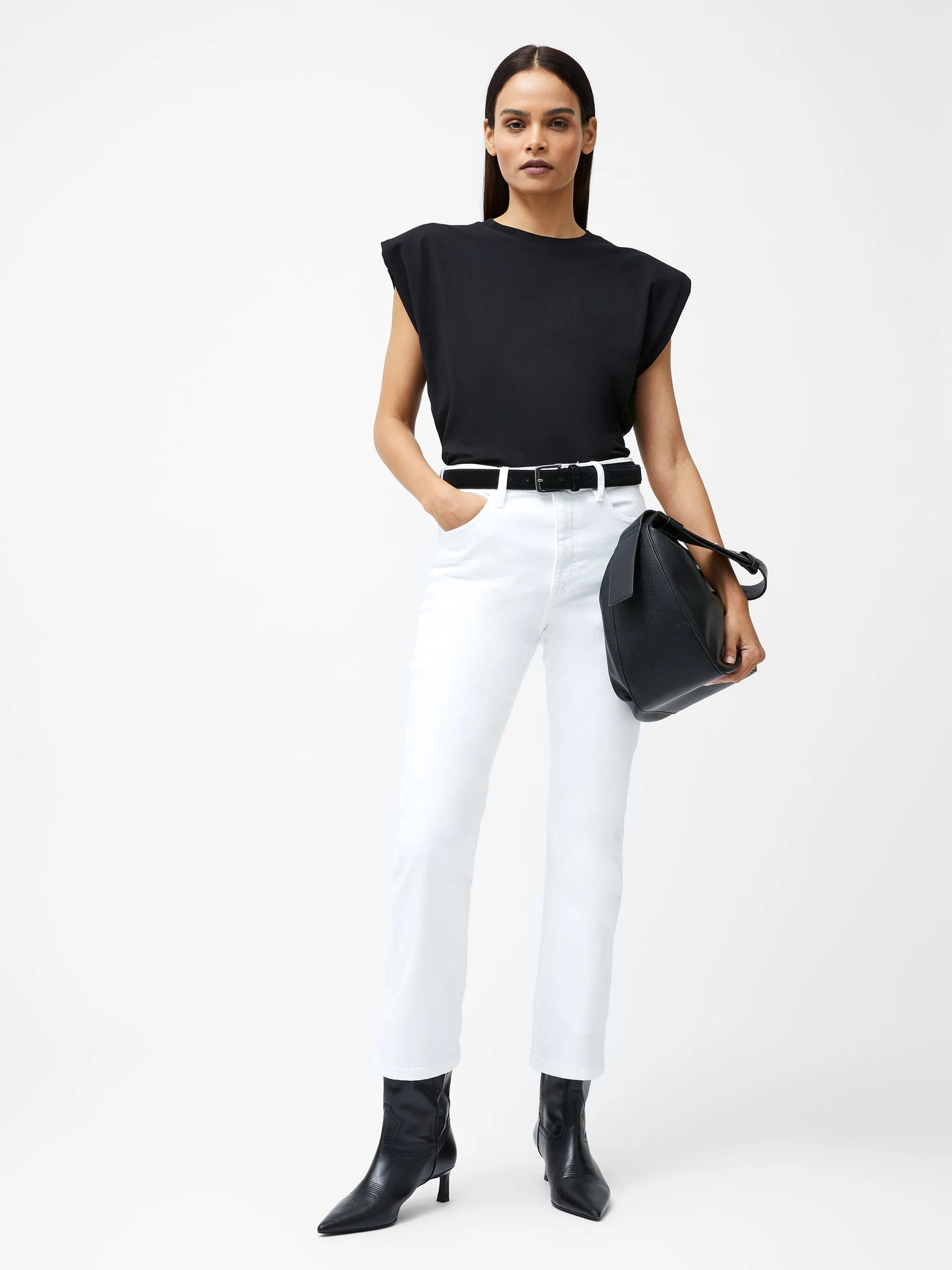 French Connection Rallie Tank-Black