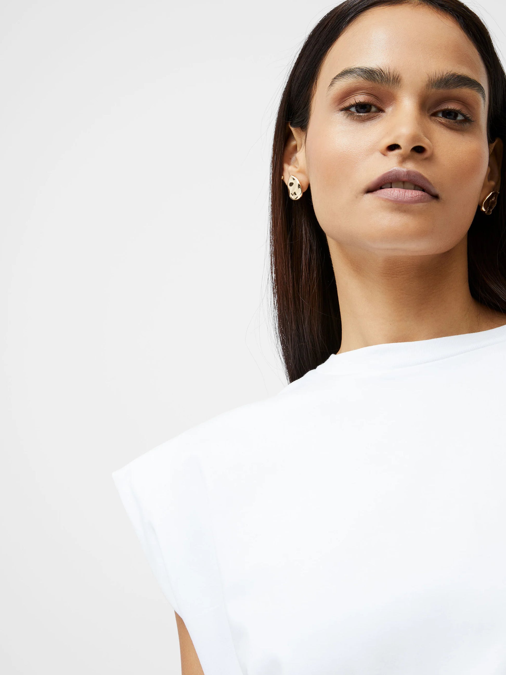 French Connection Rallie Tank Top White