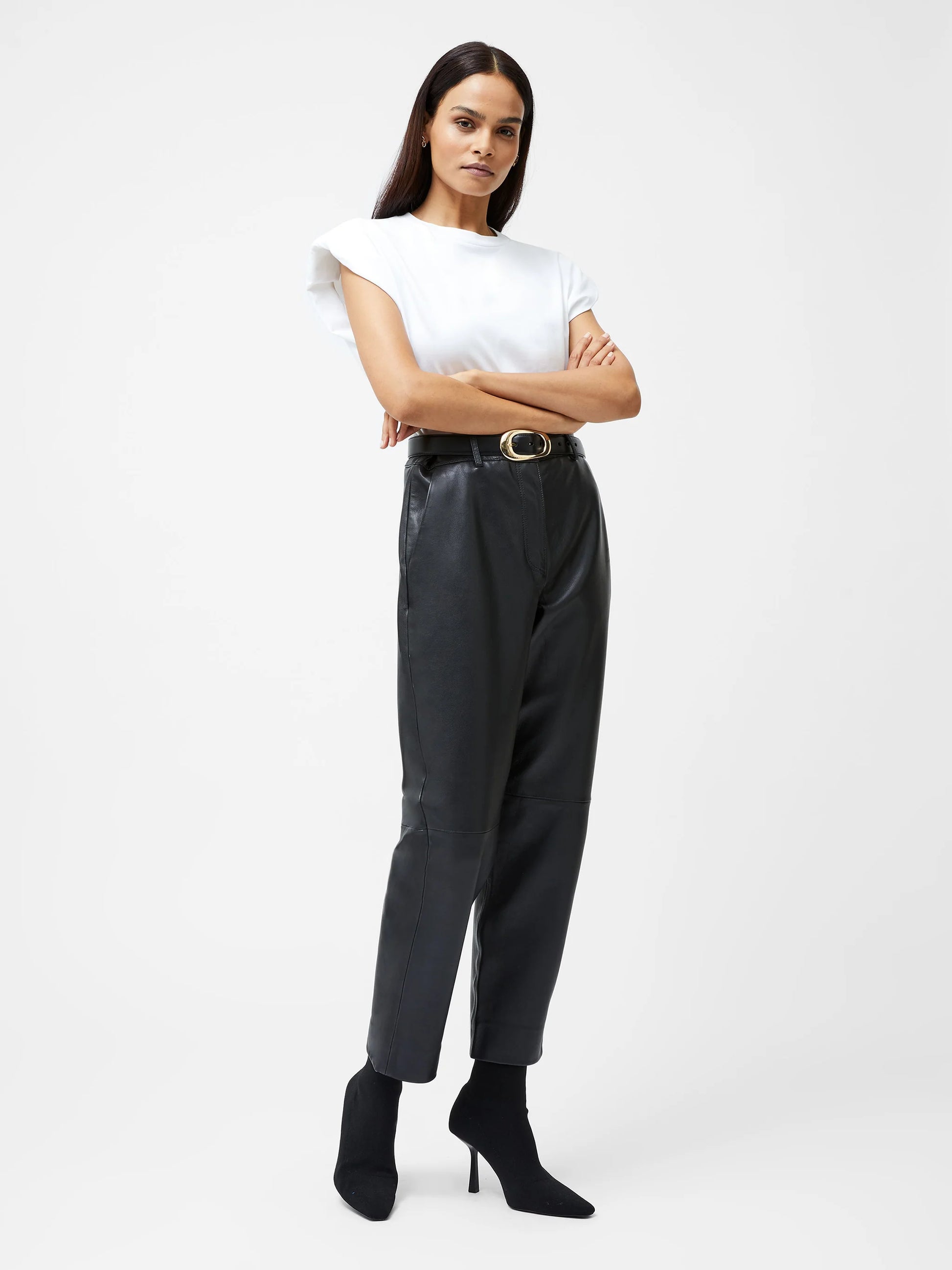 French Connection Rallie Tank Top White