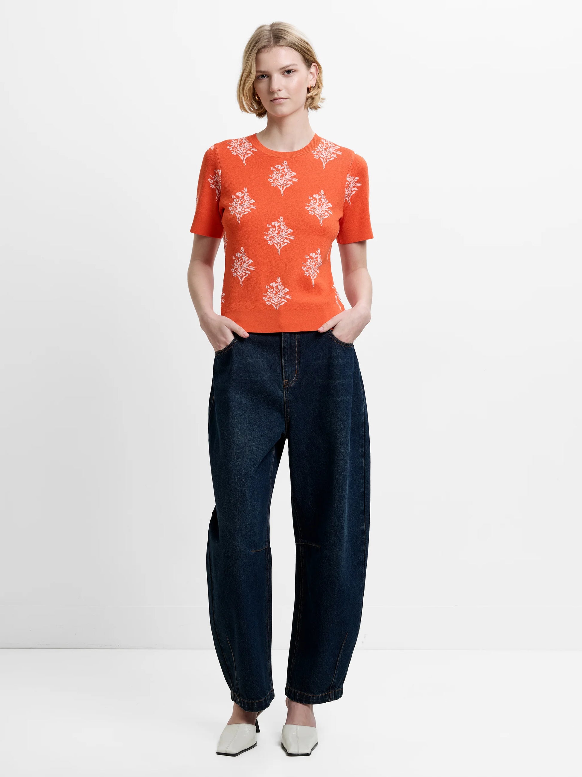 French Connection Imelda Top Orange