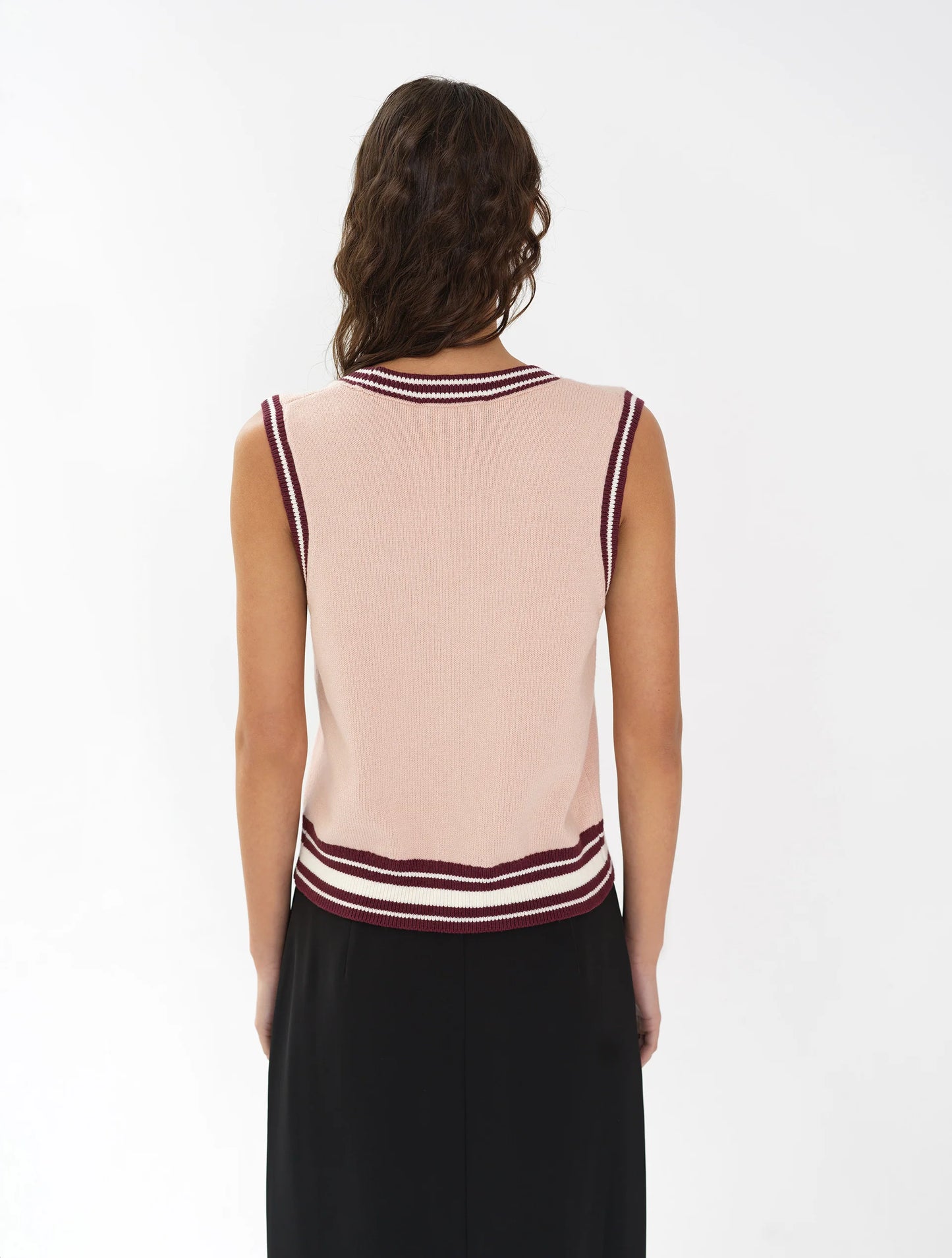 French Connection Junie Striped Vest