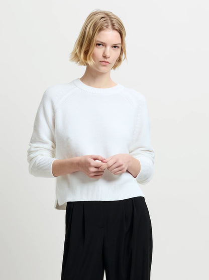 French Connection Lilly Mozart Jumper-Summer White