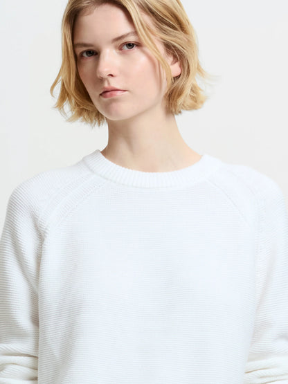 French Connection Lilly Mozart Jumper-Summer White