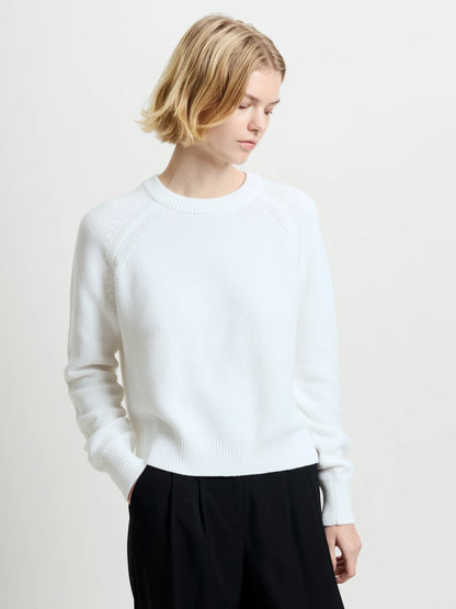 French Connection Lilly Mozart Jumper-Summer White