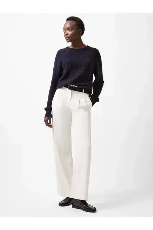 French Connection Blue Lilly Mozart Crew Jumper