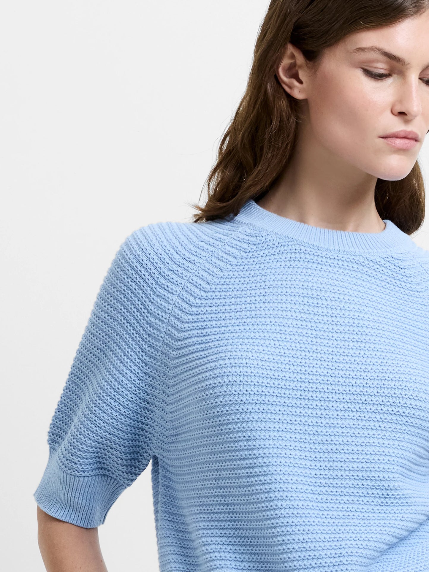 French Connection Lily Mozart Knit-Blue