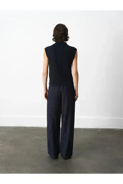 French Connection Indigo Collared Gilet