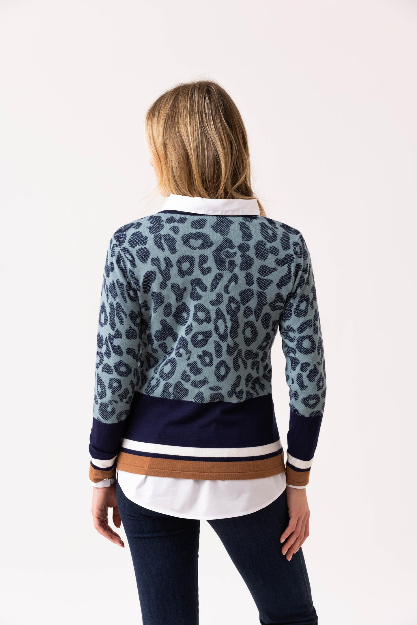 Marble Sweater 7997 Sea Foam