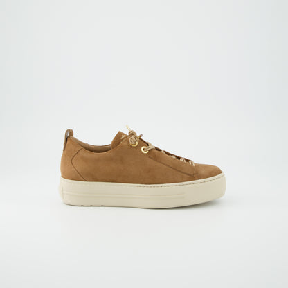 Paul Green Samtziege Nut Sneaker - Brown