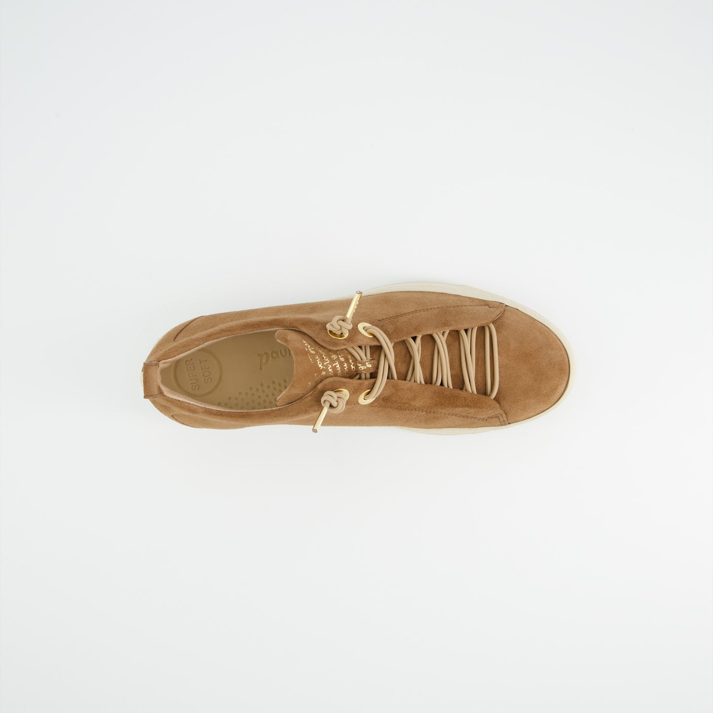 Paul Green Samtziege Nut Sneaker - Brown