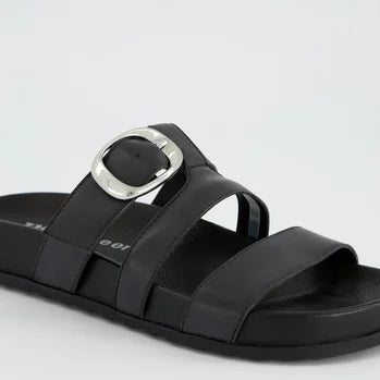 Paul Green Mules Soft Calf Black