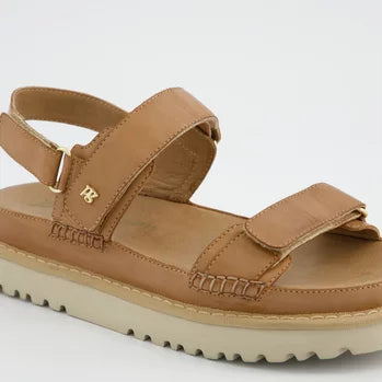 Paul Green Soft Calf Alpaca Sandal - Brown