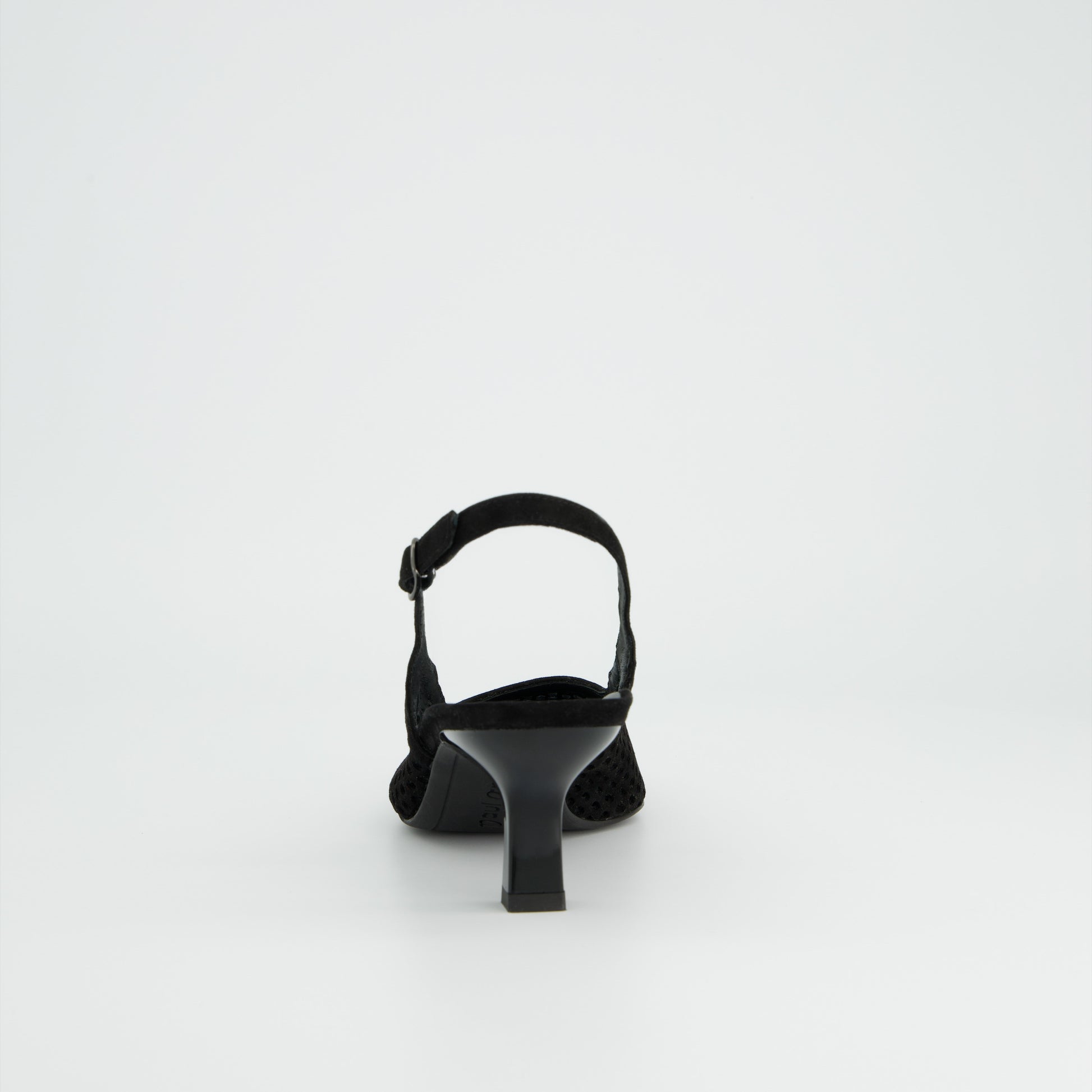 Paul Green Samtziege Sling Back - Black