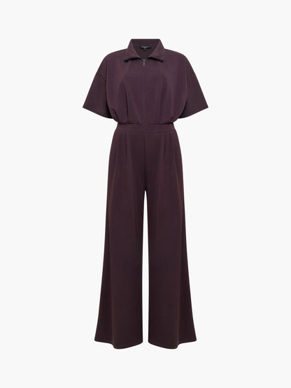 French Connection Wren Jumpsuit Mocha Brown