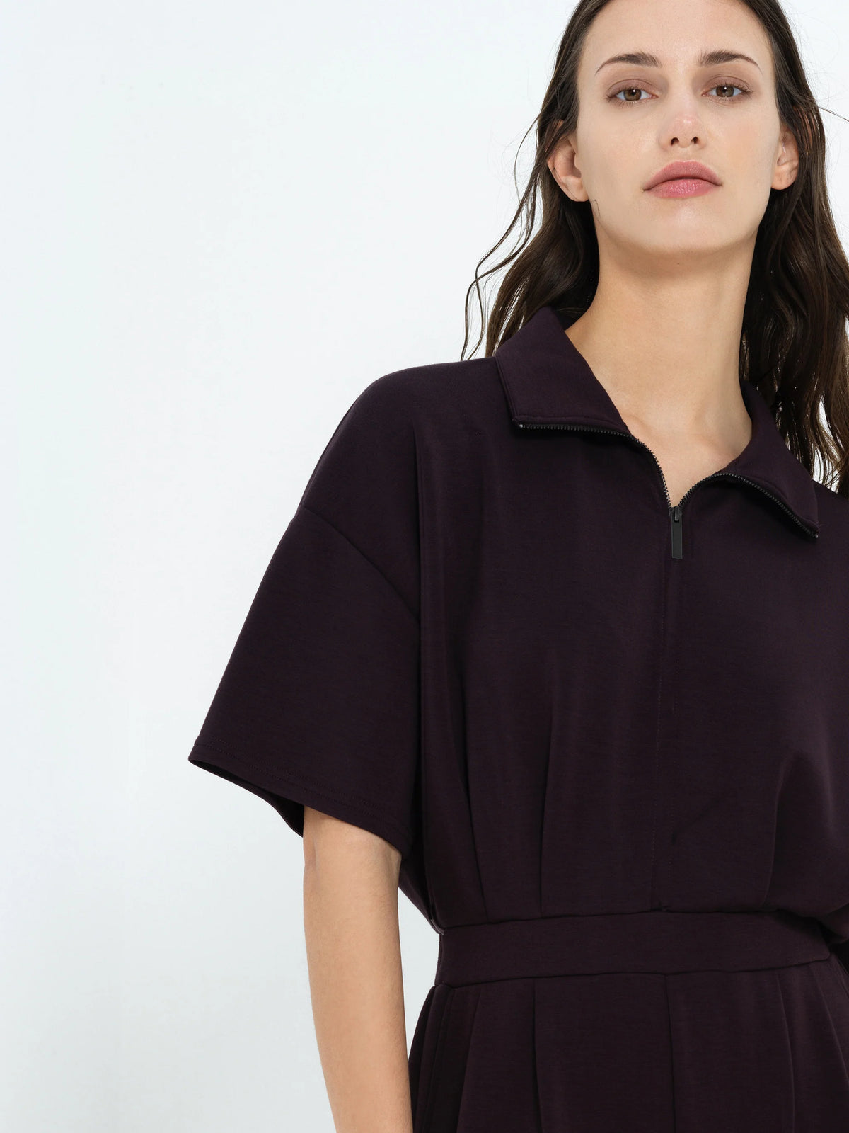 French Connection Wren Jumpsuit Mocha Brown