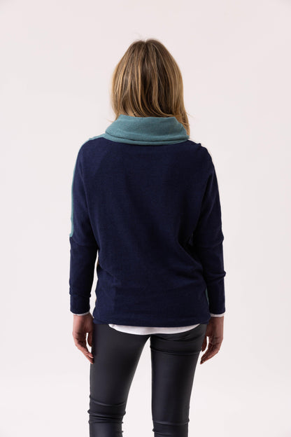 Marble Sweater 8071 Sea Foam