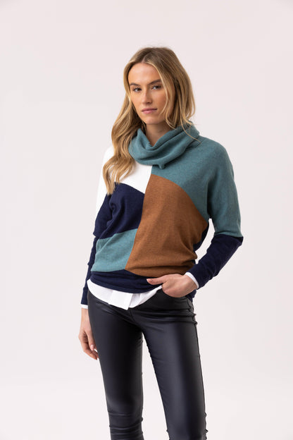 Marble Sweater 8071 Sea Foam