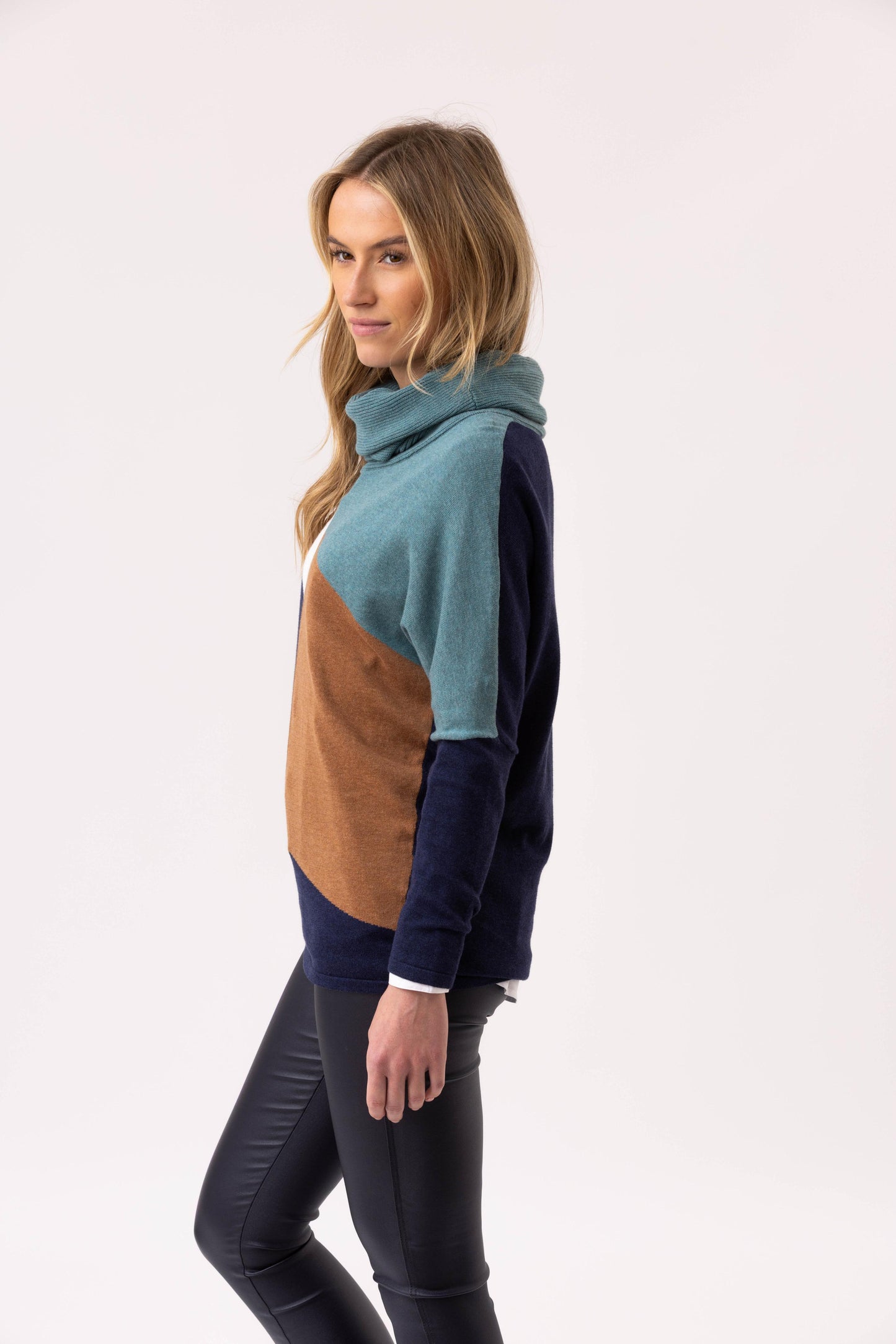 Marble Sweater 8071 Sea Foam